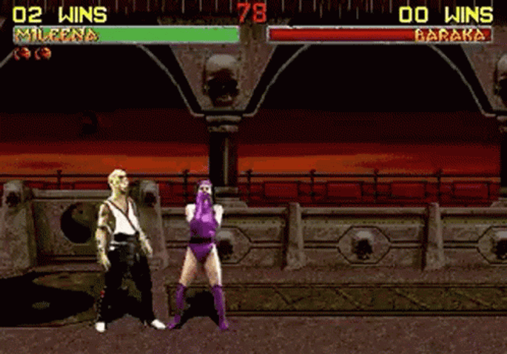 Mortal Kombat Mileena Finish Him GIF