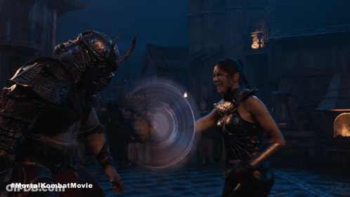 Mortal Kombat Movie Fight Scene GIF