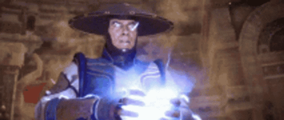Mortal Kombat Raiden Stunning Lightning GIF