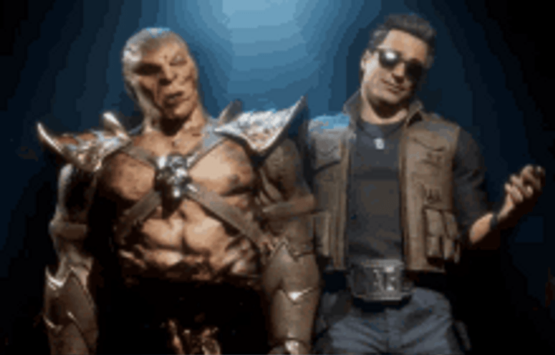 Mortal Kombat Tomato Face Smash GIF