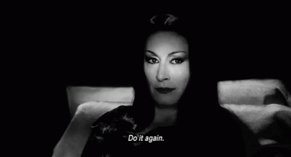 Morticia Do It Again On Addams Family Thanksgiving GIF