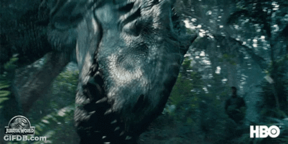 Mosasaurus Raptors Beginners GIF
