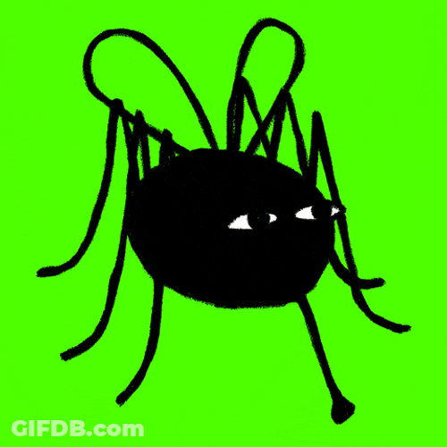 Mosquito Sucked Blood GIF