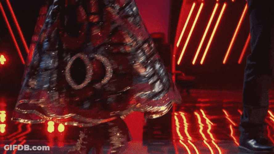 Moth Lady Stage Performance GIF