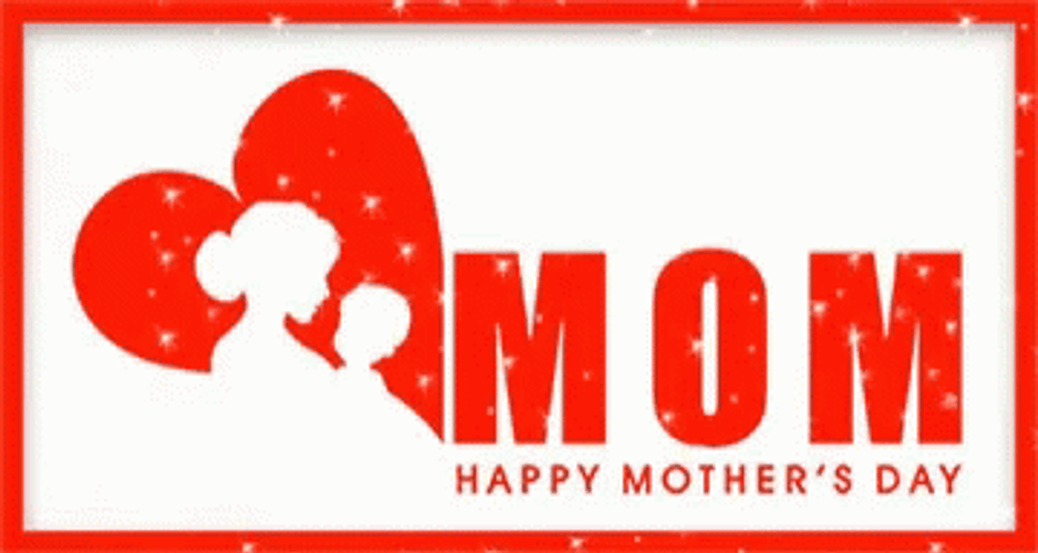 Mother And Child Animation Happy Mother Day GIF
