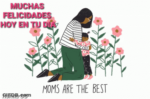 Mother Hugging Daughter Moms Are The Best GIF