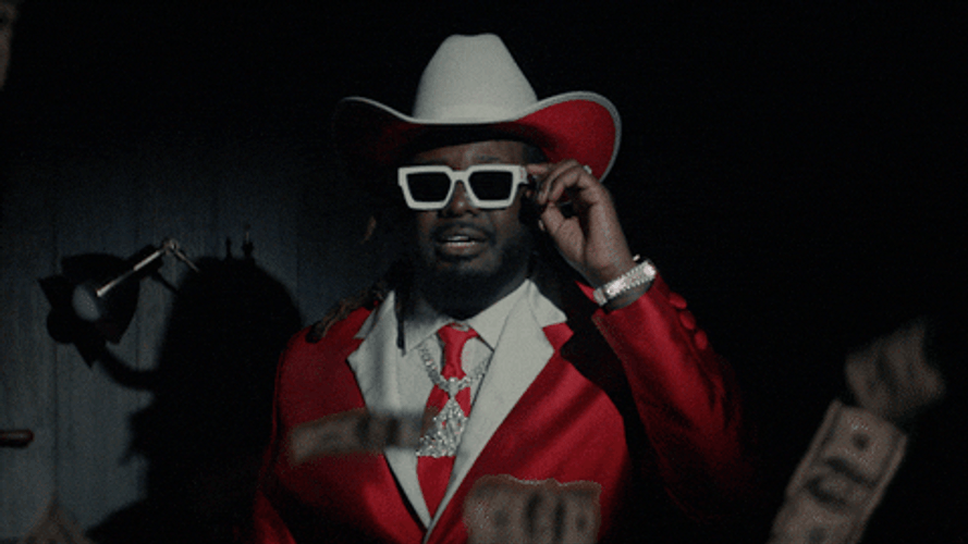 Mother Of God Baffles T-Pain GIF