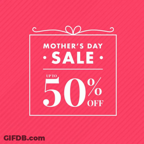 Mother's Day Card Teddy Bear Holding Heart GIF
