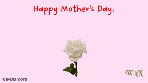 Mother's Day Card Thank You Love GIF