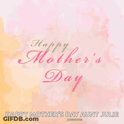 Mother's Day Card With Flowers GIF