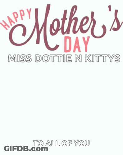 Mother's Day Card With Flowers GIF