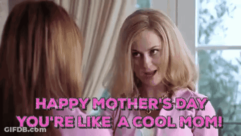 Mother's Day Card With Purple Flowers And My Beautiful Sister GIF