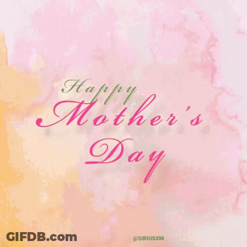 Mother's Day Greeting Card With Flowers GIF