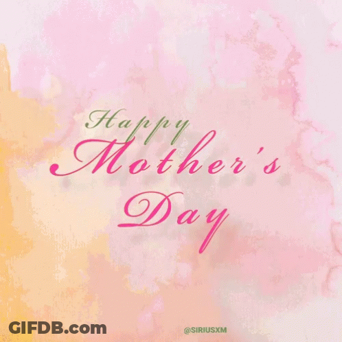 Mother's Day Greeting Card With Flowers GIF
