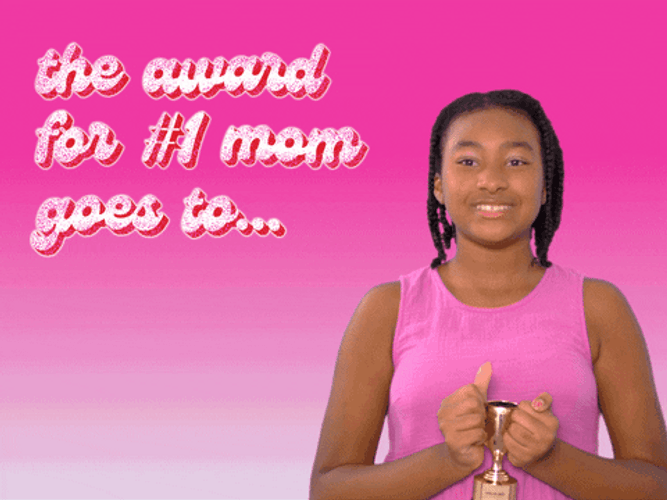 Mother's Day Greeting Love You No.1 Mom GIF