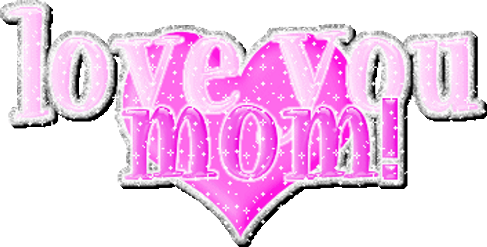 Mother's Day Love You Mom Greeting Sticker GIF