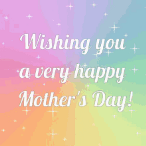Mother's Day Rainbow GIF