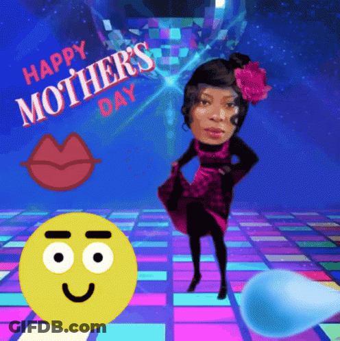 Mother's Day Woman Dancing GIF