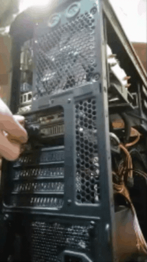 Motherboard Cleaning Disassembling GIF
