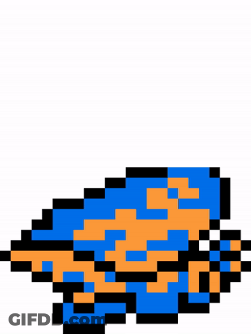 Mothra Pixel Art Sticker GIF