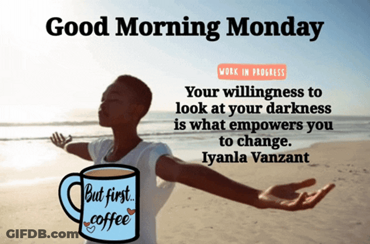 Motivational Monday Change Empowers GIF