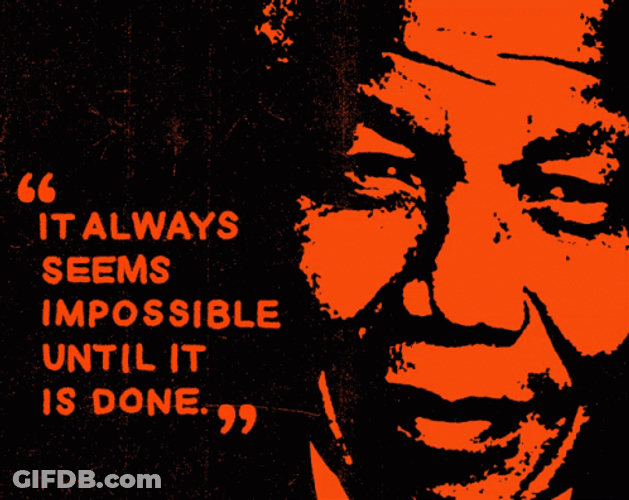 Motivational Monday Until It's Done GIF