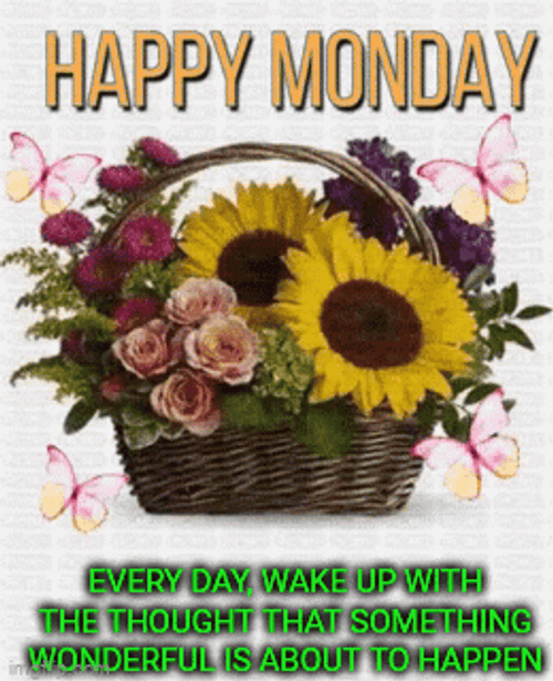Motivational Monday Wonderful About To Happen GIF