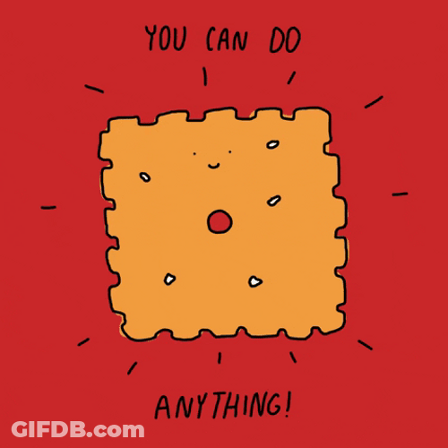 Motivational You Can Do It Cheese Quotes GIF