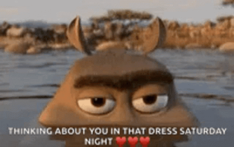 Moto Moto Madagascar Sexy Thinking About You GIF