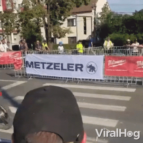 Motorcycle Crash You Almost Had It GIF