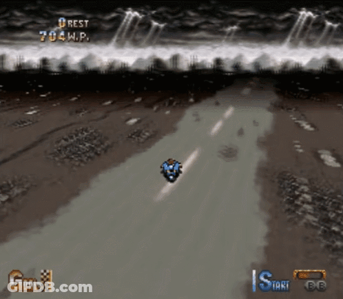 Motorcycle On Road Saying Rest 764Wp GIF
