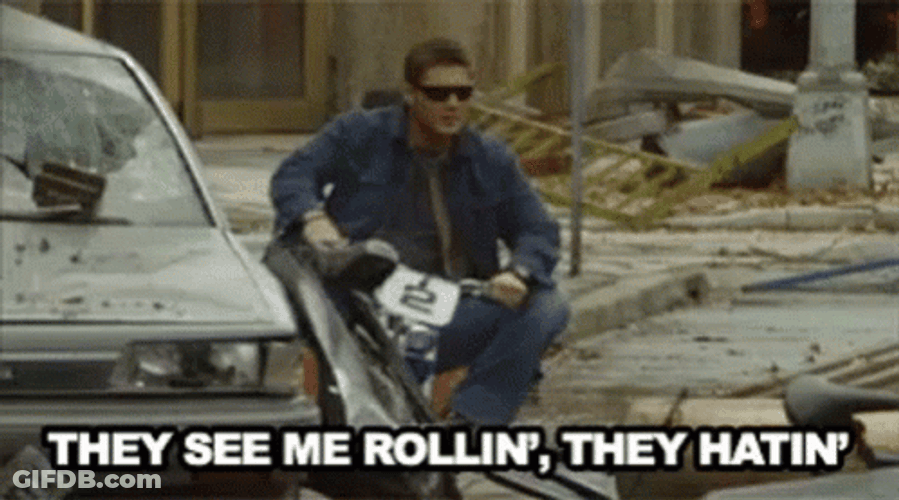 Motorcycle Riding Jensen Ackles They See Me Rollin GIF
