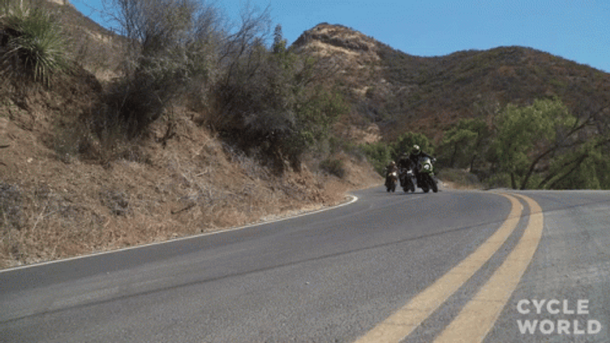 Motorcycle Road Trip Meme GIF