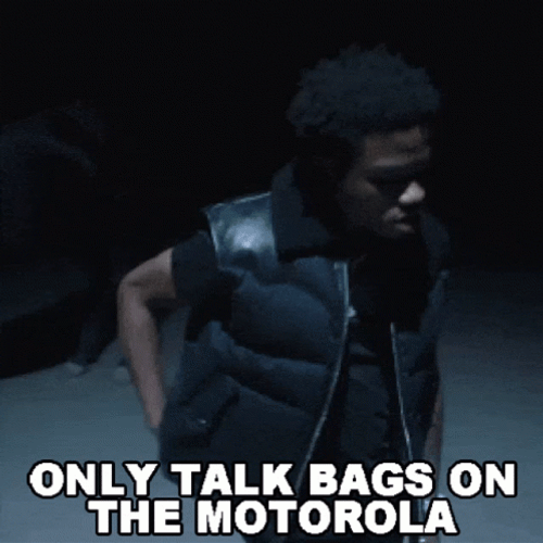 Motorola Talk Bags GIF