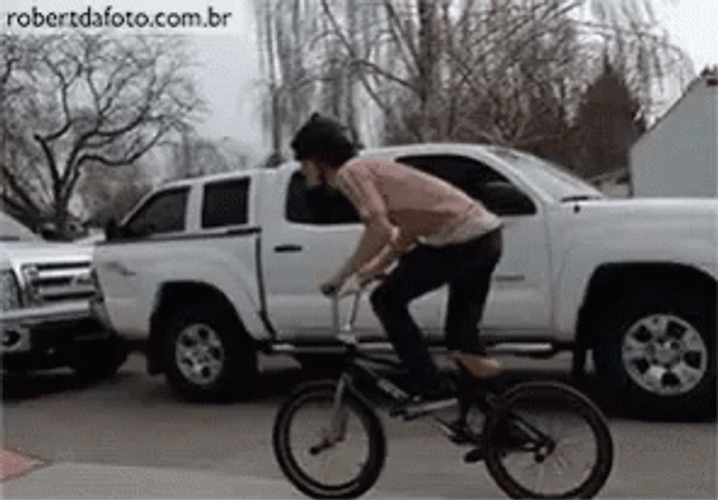 Mountain Bike Exhibition Faceplant Mishap GIF