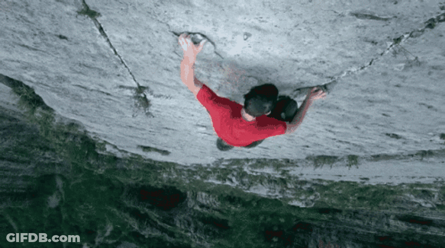 Mountain Climbers Must Get To The Weekend GIF