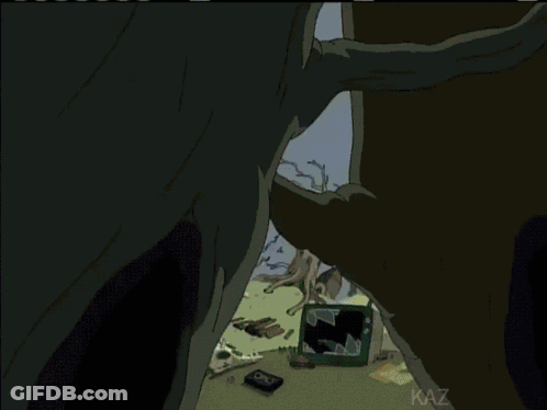 Mountain Range With Blue Sky And Clouds GIF