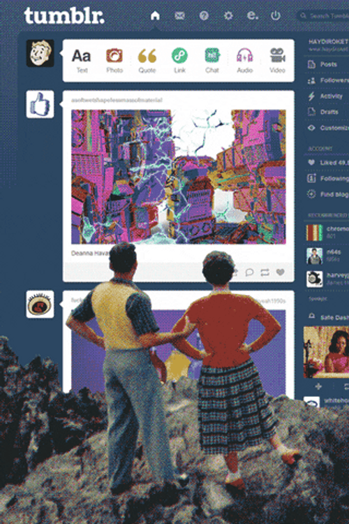 Mountain View Of Tumblr GIF