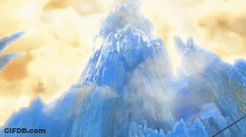 Mountain With Ice GIF