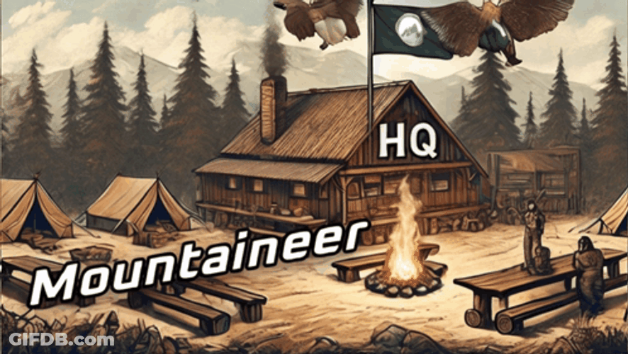 Mountaineers Animated Headquarters GIF