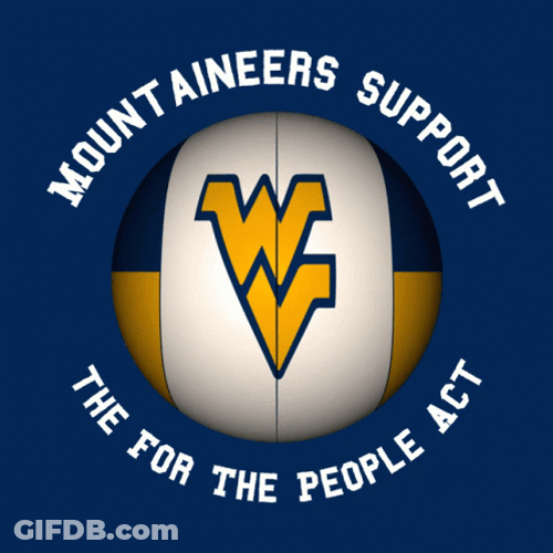 Mountaineers Sign Revolving GIF
