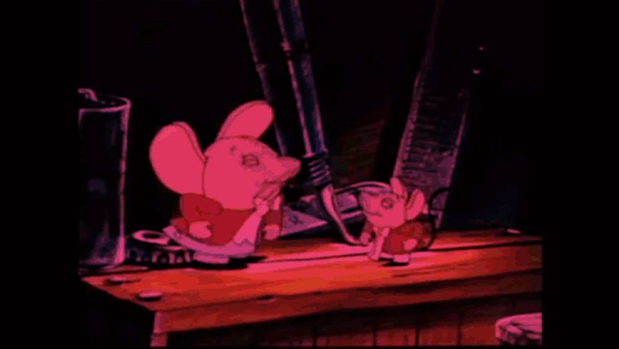 Mouse Happy Victory Dance GIF