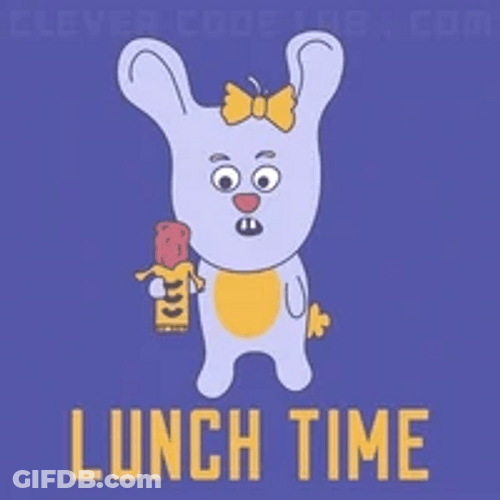 Mouse Lunch Time Laugh Chocolate Bar GIF