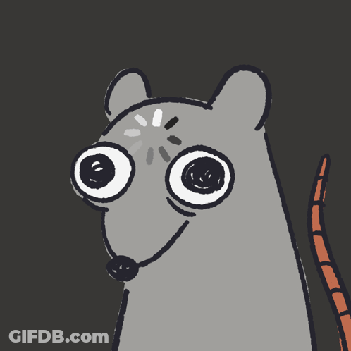 Mouse With Big Eyes GIF