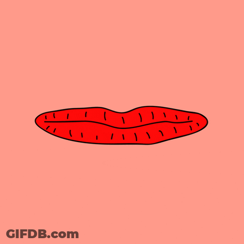 Mouth Giving Uncomfortable Awkward Smile GIF