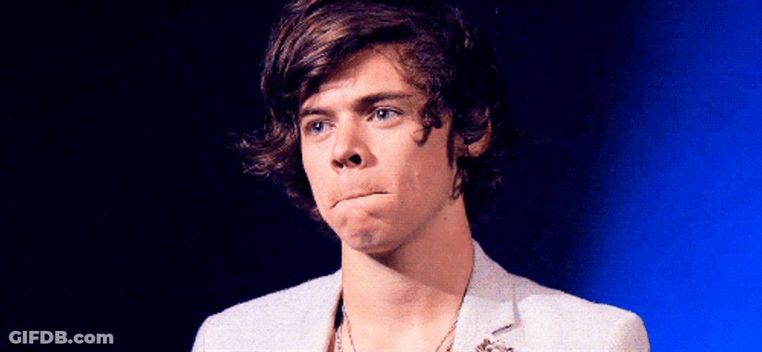 Mouth Shut Harry Styles GIF