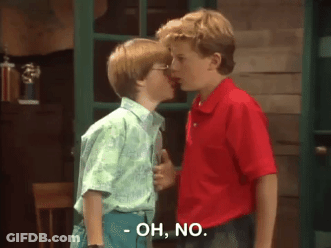 Mouth Shut Salute Your Shorts Sitcom GIF