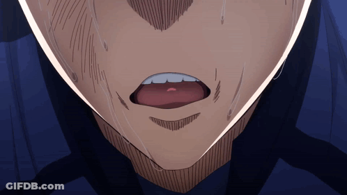 Mouth With Red Tongue Sticking Out GIF