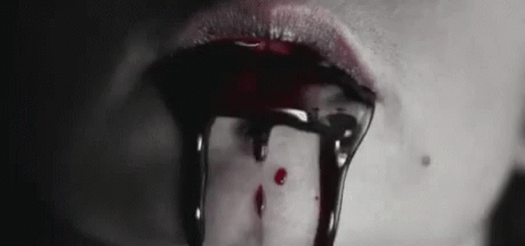 Mouthful Of Blood GIF