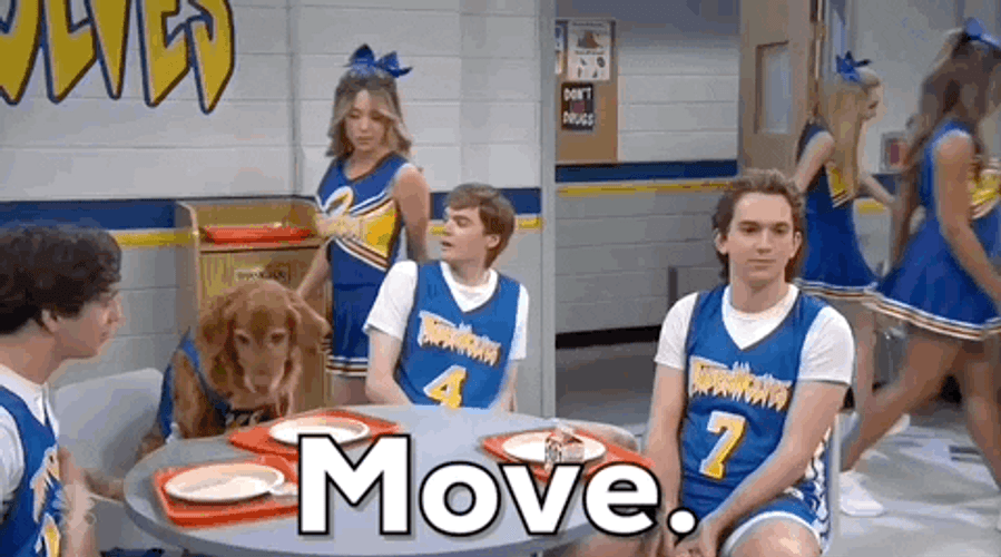 Move Push Bully Girl SNL GIF